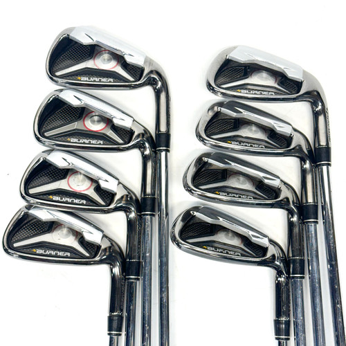 Vist Large View of Product Image Which is Used Taylormade 2009 BURNER Mens Iron Set RH 4I-GW/AW