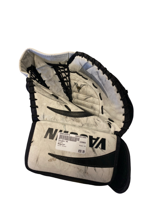 Vist Large View of Product Image Which is Used Vaughn V5 Youth Goalie Catcher Black