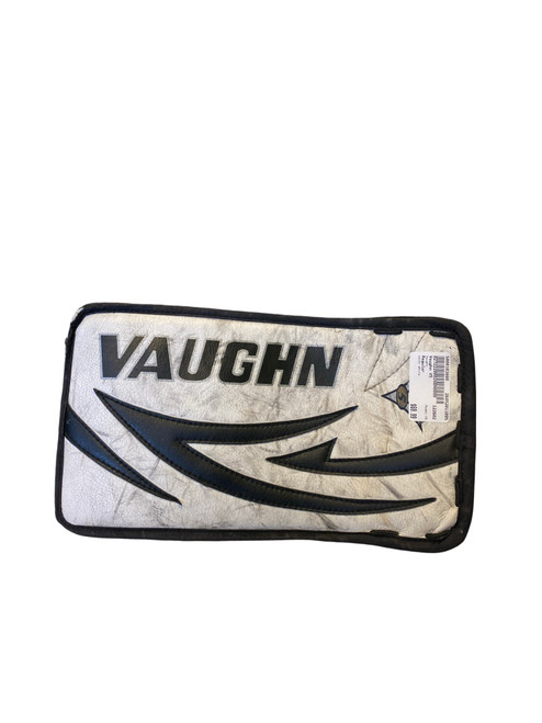 Vist Large View of Product Image Which is Used Vaughn V5 Youth Goalie Blocker White