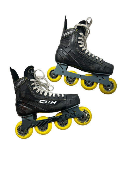 Vist Large View of Product Image Which is Used CCM Roller Hockey Skates Black Junior 06