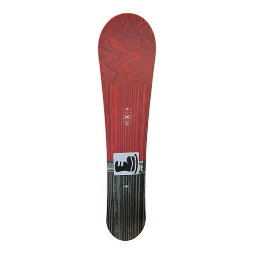 Vist Large View of Product Image Which is Used Nitro RAW FLAT OUT ROCKER WIDE Mens Snowboard Only Red 156 cm