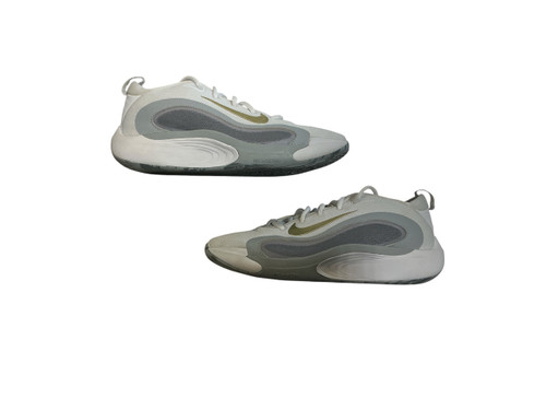 Vist Large View of Product Image Which is Used Nike Basketball Shoes M White Senior 6.5