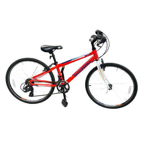 Vist Large View of Product Image Which is Used Nishiki MANITOBA Hybrid/City Bike Boys Red 24"