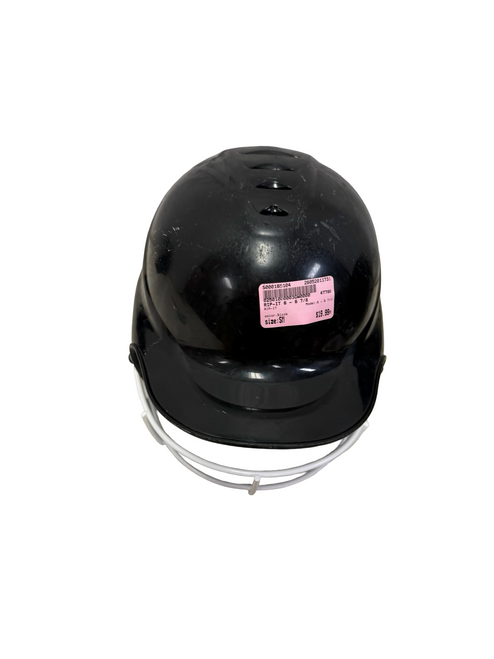 Vist Large View of Product Image Which is Used RIP-IT 6 - 6 7/8 Jr Softball Batting Helmet w/Mask Black S/M