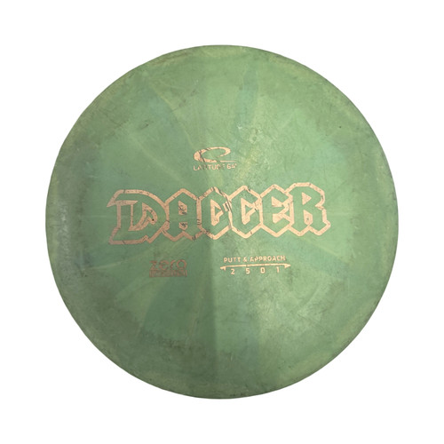 Vist Large View of Product Image Which is Used Latitude 64 DAGGER ZERO MED Disc Golf Putter Green