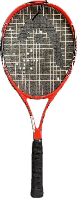 Vist Large View of Product Image Which is Used Head TI RADICAL ELITE Adult Tennis Racquet Orange 4 3/8"