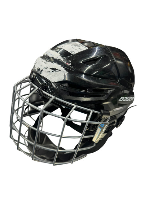 Vist Large View of Product Image Which is Used Bauer REAKT 55 Helmet Cage Combo Black SM