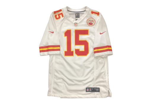 Vist Large View of Product Image Which is Used Nike MAHOMES FB Top Adult White LG