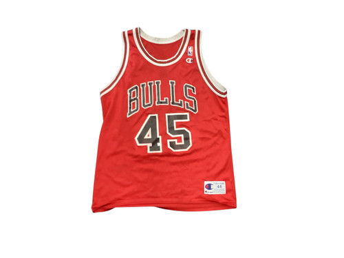 Vist Large View of Product Image Which is Used Champion Sports Basketball Adult Top Red LG