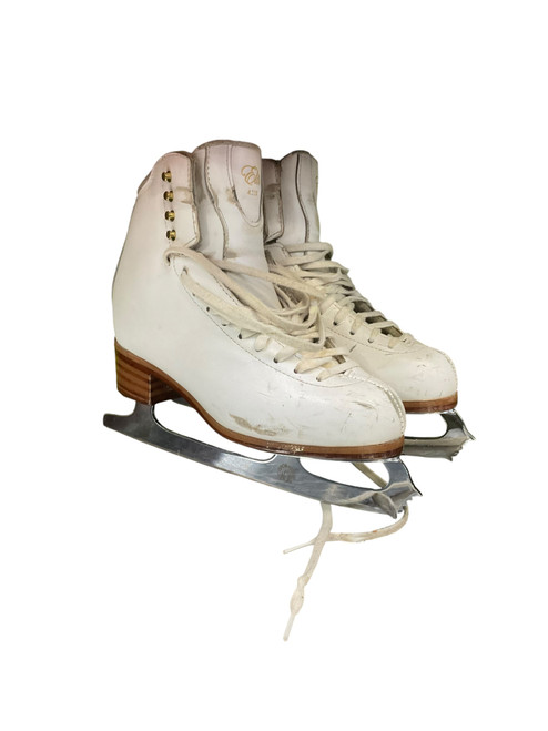 Vist Large View of Product Image Which is Used Jackson ELITE 4200 WomensFigure Skate White Senior 8