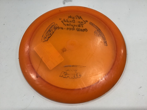 Vist Large View of Product Image Which is Used Innova BLIZZARD KRAIT Disc Golf Driver Orange 158g