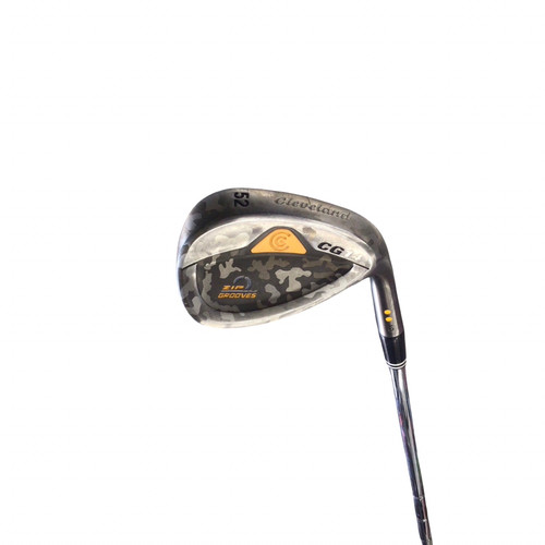 Vist Large View of Product Image Which is Used Cleveland CG 14 Golf Wedge Mens RH 52 Degree
