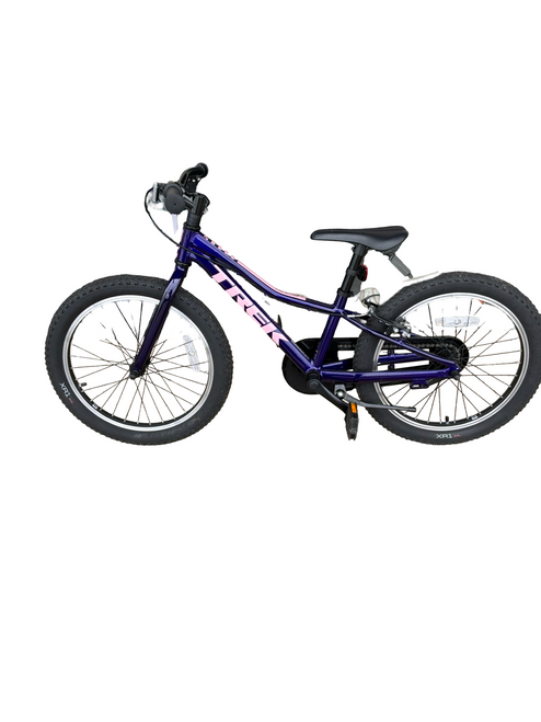 Vist Large View of Product Image Which is Used Trek PRECALIBER 20 Mountain Bike Girls Purple 20"