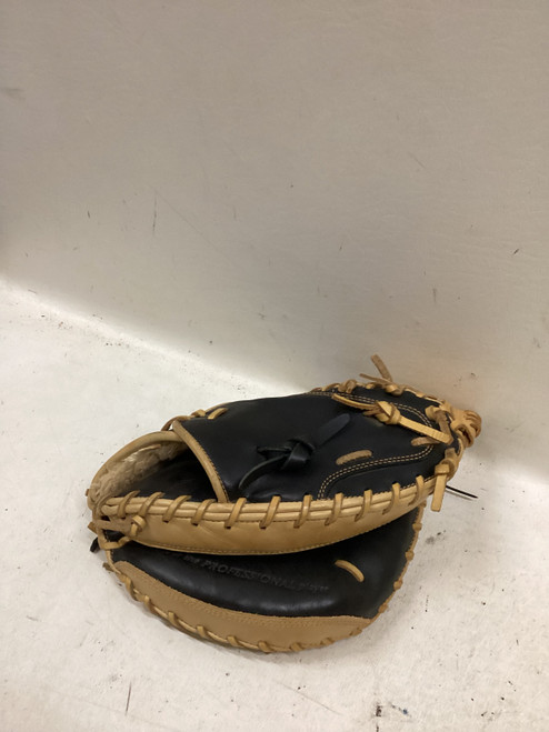 Vist Large View of Product Image Which is Used Rawlings GGECM325B BB/SB Catchers RH Throw Black And Tan 32 1/2"