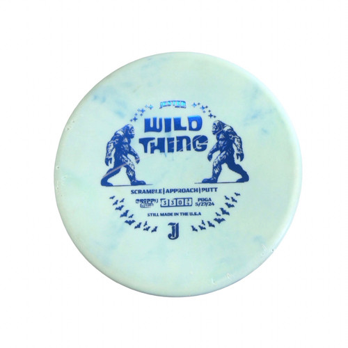 Vist Large View of Product Image Which is Used JESTER WILD THING Disc Golf Putter Turquoise