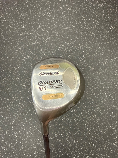 Vist Large View of Product Image Which is Used Cleveland QUADPRO Mens Driver LH 10.5 Degree