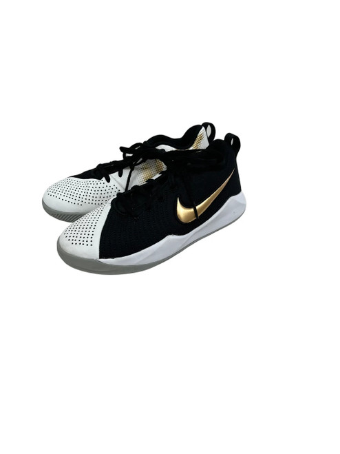 Vist Large View of Product Image Which is Used Nike Team Hustle Quick Jr 4 Basketball Shoes