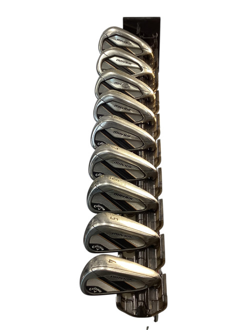 Vist Large View of Product Image Which is Used Callaway MAVERIK Mens Iron Set Right Hand 4 Iron to Gap/Approach Wedge