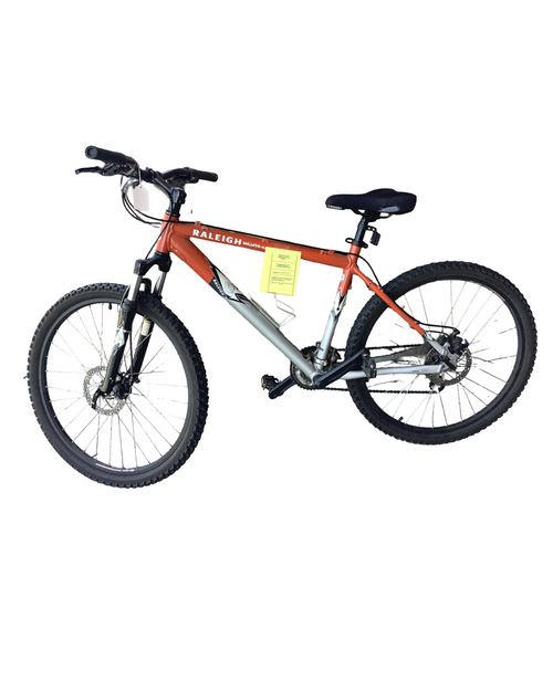 Vist Large View of Product Image Which is Used Raleigh MOJAVE 4.0 Mountain Bike Mens Orange 48-52cm - 19-20" - LG Frame