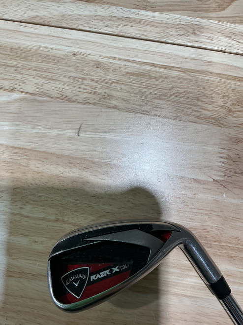 Vist Large View of Product Image Which is Used Callaway RAZR X HL Mens Individual Iron RH 9 Iron