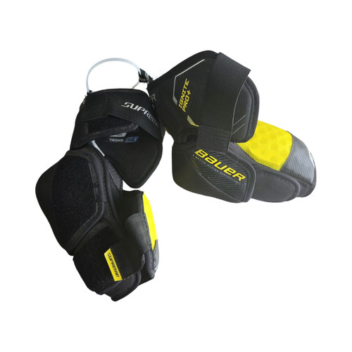 Vist Large View of Product Image Which is Used Bauer IGNITE PRO PLUS  ELBOW PADS INT MED Intermediate Elbow Pads MD