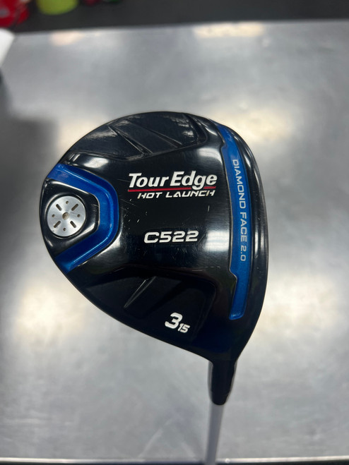 Vist Large View of Product Image Which is Used Tour Edge HOT LAUNCH C522 Mens Fairway Wood RH 3 Wood