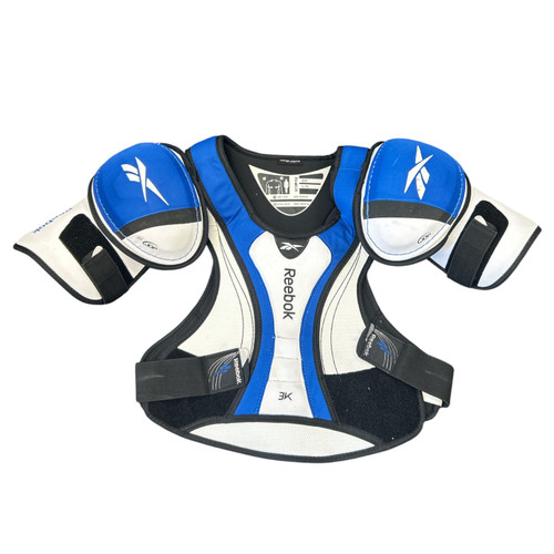 Vist Large View of Product Image Which is Used Reebok 3K Senior Shoulder Pads LG