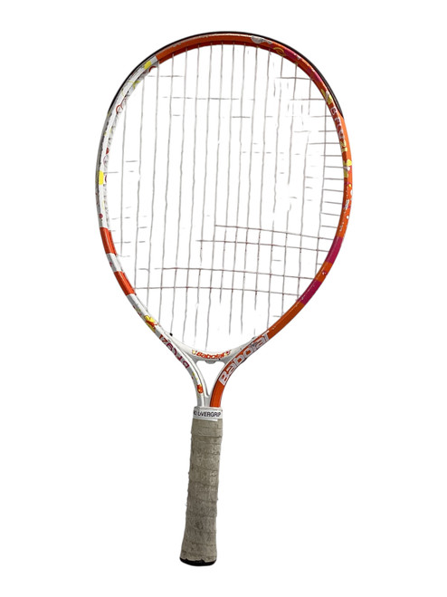 Vist Large View of Product Image Which is Used Babolat BFLY Junior Tennis Racquet White 21"