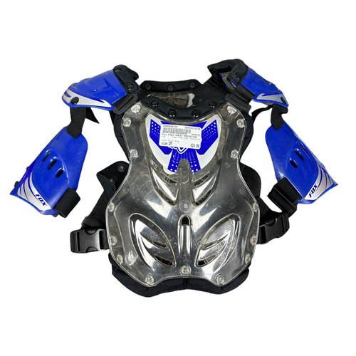 Vist Large View of Product Image Which is Used Fox KIDS CHEST PROTECTOR Royal Blue Small