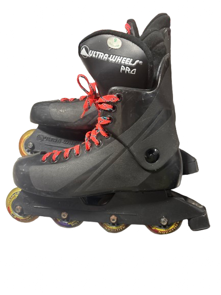 Vist Large View of Product Image Which is Used Ultra Wheels ULTRA WHEELS PRO ROLLERBLADES Senior Rec Fitness Skates Black Senior 9