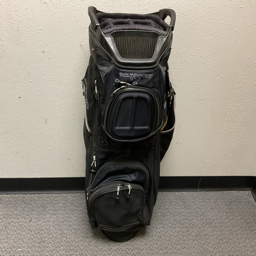 Vist Large View of Product Image Which is Used Sun Mountain SYNC Mens Cart Bag Black
