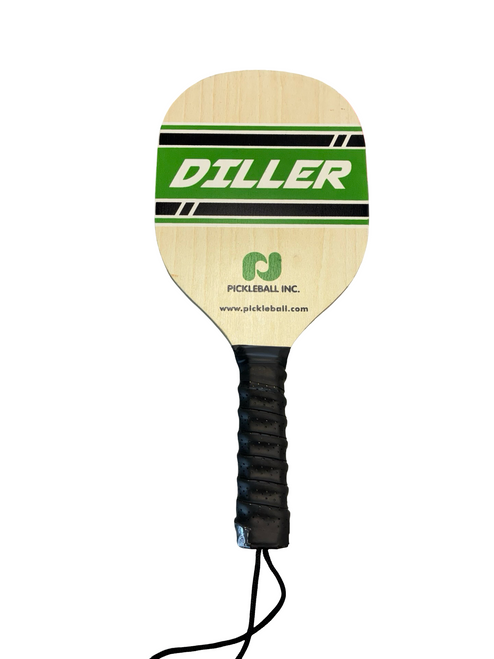 Vist Large View of Product Image Which is Used DILLER PICKLEBALL PADDLE Pickleball Racquet Brown