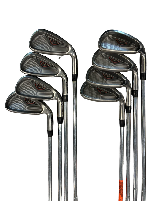 Vist Large View of Product Image Which is Used Taylormade R5 XL Mens Iron Set RH 3I-PW