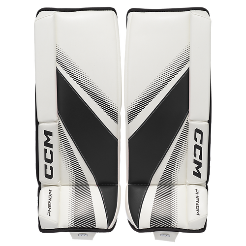 Vist Large View of Product Image Which is CCM Phenom Youth Goalie Leg Pads