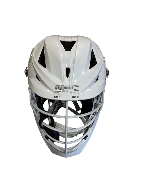 Vist Large View of Product Image Which is Used Maverik M6 Lacrosse Gloves Mens White 13"