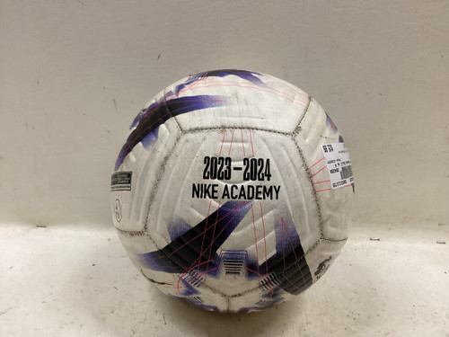 Vist Large View of Product Image Which is Used Nike ACADEMY All Size Soccer Ball White/Black/Navy 4