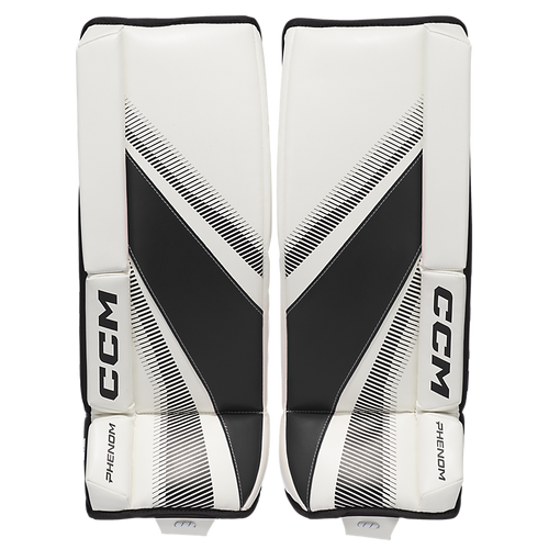 Vist Large View of Product Image Which is CCM Phenom Youth Goalie Leg Pads