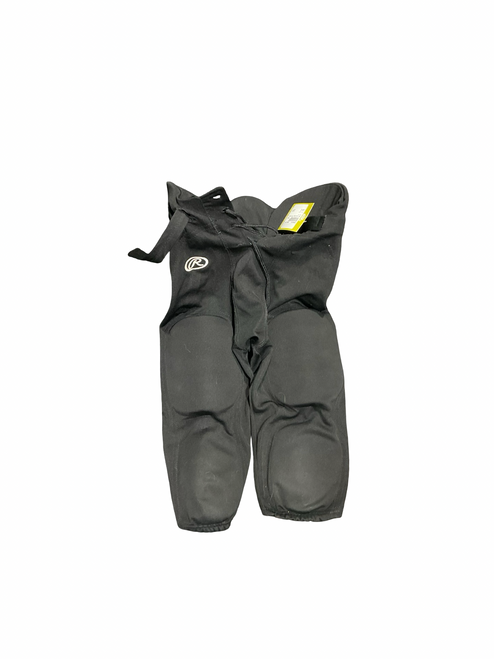 Vist Large View of Product Image Which is Used Rawlings Adult FB Integrated Pants Black XL