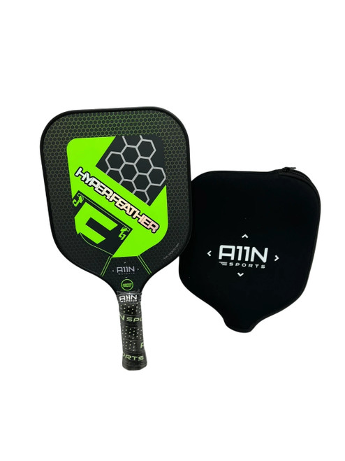 Vist Large View of Product Image Which is Used A11N Hyperfeather Pickleball Paddle