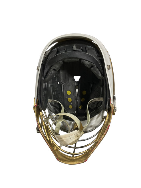 Vist Large View of Product Image Which is Used Cascade Lacrosse Helmet White One Size