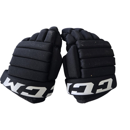 Vist Large View of Product Image Which is Used CCM LTP GLOVES 10IN Youth Gloves Black 10"