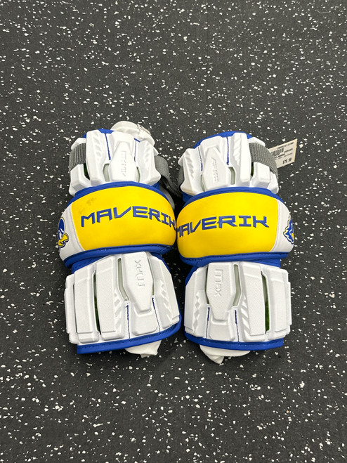 Vist Large View of Product Image Which is Used Maverik MAX- DELAWARE Lacrosse Arm Pads/Guards None LG