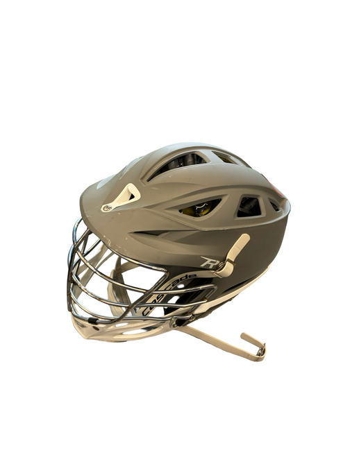 Vist Large View of Product Image Which is Used Cascade R Lacrosse Helmet Grey One Size
