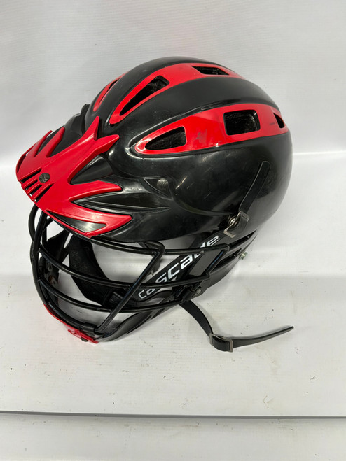 Vist Large View of Product Image Which is Used Cascade CLH2 Lacrosse Helmet Black MD