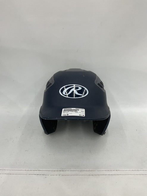 Vist Large View of Product Image Which is Used Rawlings R16S-REVB Batting Helmet No Mask Navy Blue SM