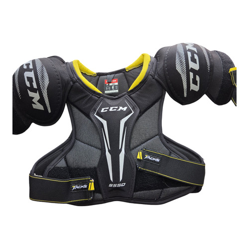 Vist Large View of Product Image Which is Used CCM TACKS 9550 SP SRSM Senior Shoulder Pads SM