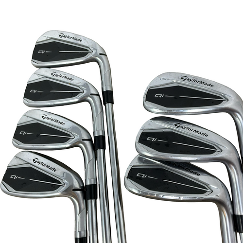 Vist Large View of Product Image Which is Used Taylormade QI Mens Iron Set RH 5I-GW/AW