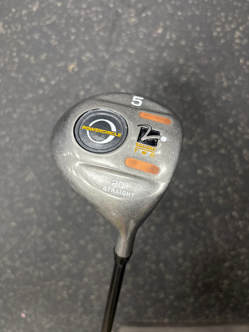 Vist Large View of Product Image Which is Used Square Two POWER CIRCLE Mens Fairway Wood RH 5 Wood