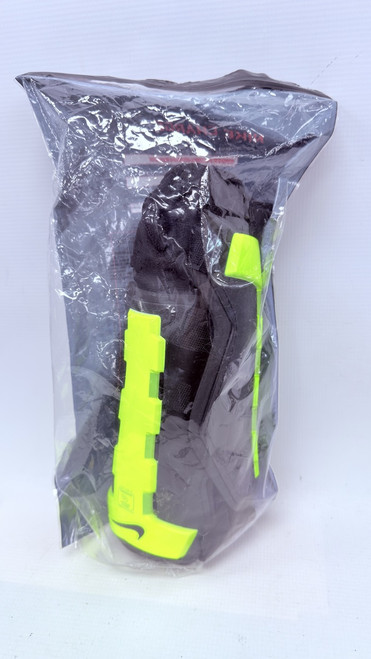 Vist Large View of Product Image Which is Used Nike Soccer Shin Guards Adult Black And Neon Green Senior