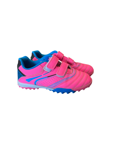 Vist Large View of Product Image Which is Used Soccer Indoor Shoes Pink Junior 01